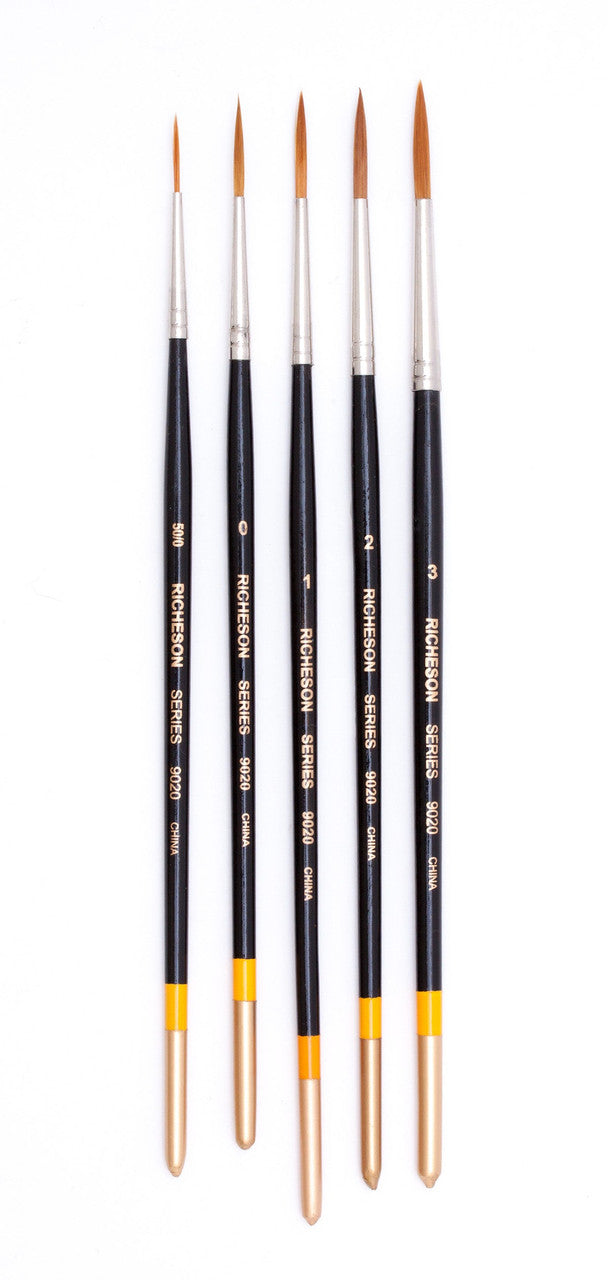 Synthetic Watercolor Brushes - Series 9000