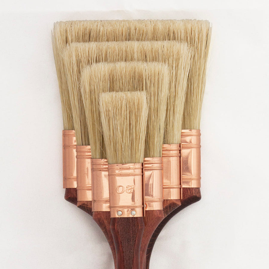 Flat Fresco Varnish Brushes - 9537 Series