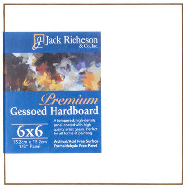 Gessoed 1/8" Tempered Hardboard Panels