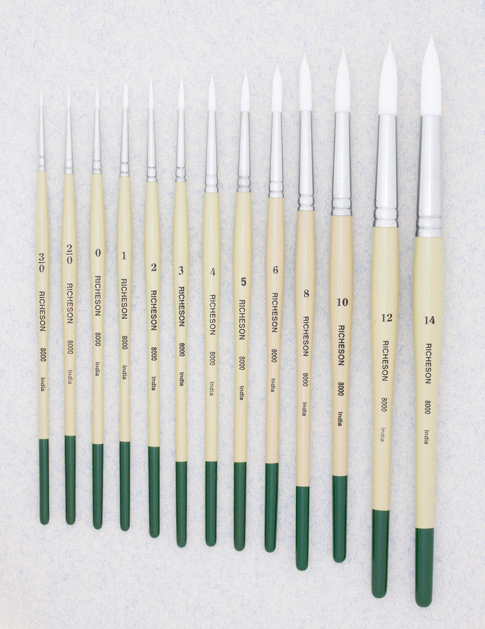 Synthetic Watercolor Brushes - Series 8000