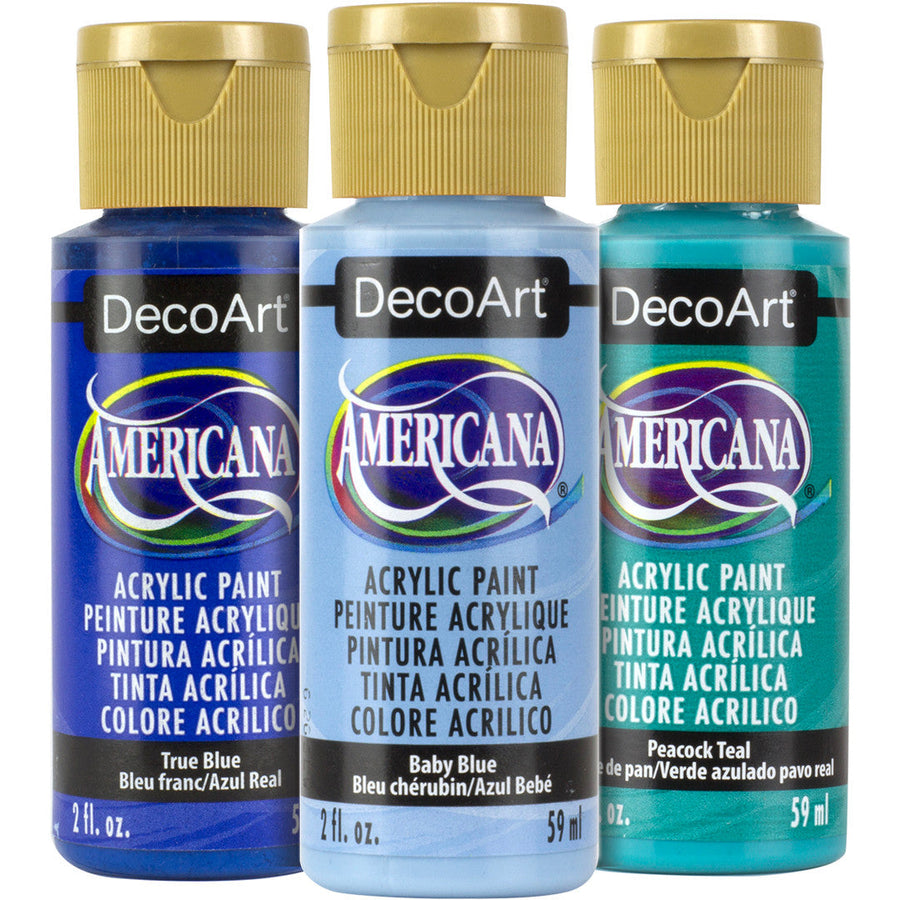 Americana Acrylics Blues - DecoArt