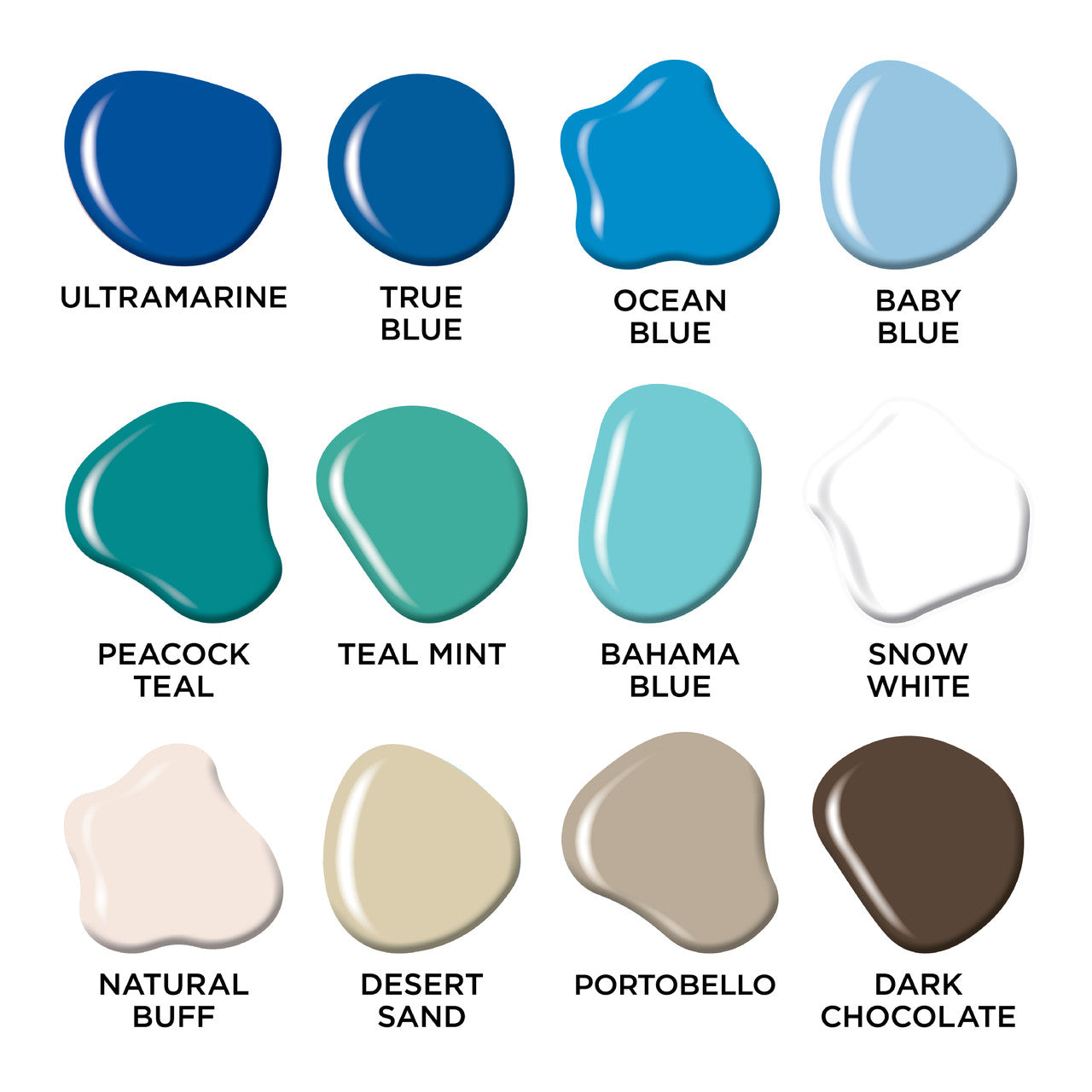 Coastal Colors Acrylic Paint Set - DecoArt